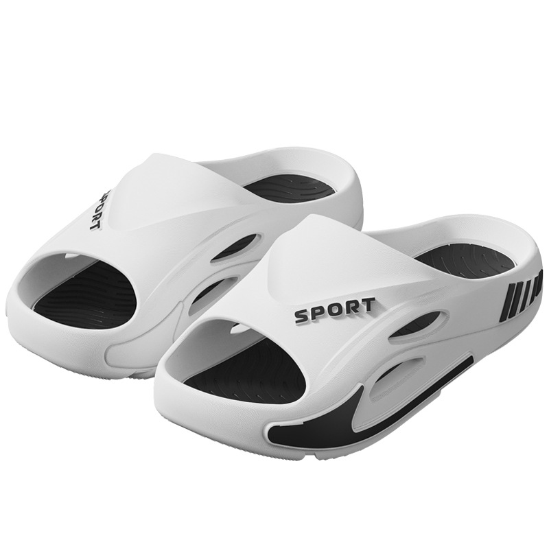 NN-23 여름용 남성용 스포츠 슬리퍼, 새로운 스타일, 야외복, 트렌디한 해변, 가정 목욕, 세련된 두꺼운 밑창 남성용 샌들