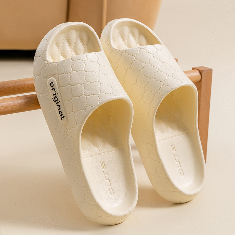 SS-03 두꺼운 밑창 샌들, 여름 실내 가정 욕실 목욕 내마모성 야외 착용 여성용 커플 슬리퍼