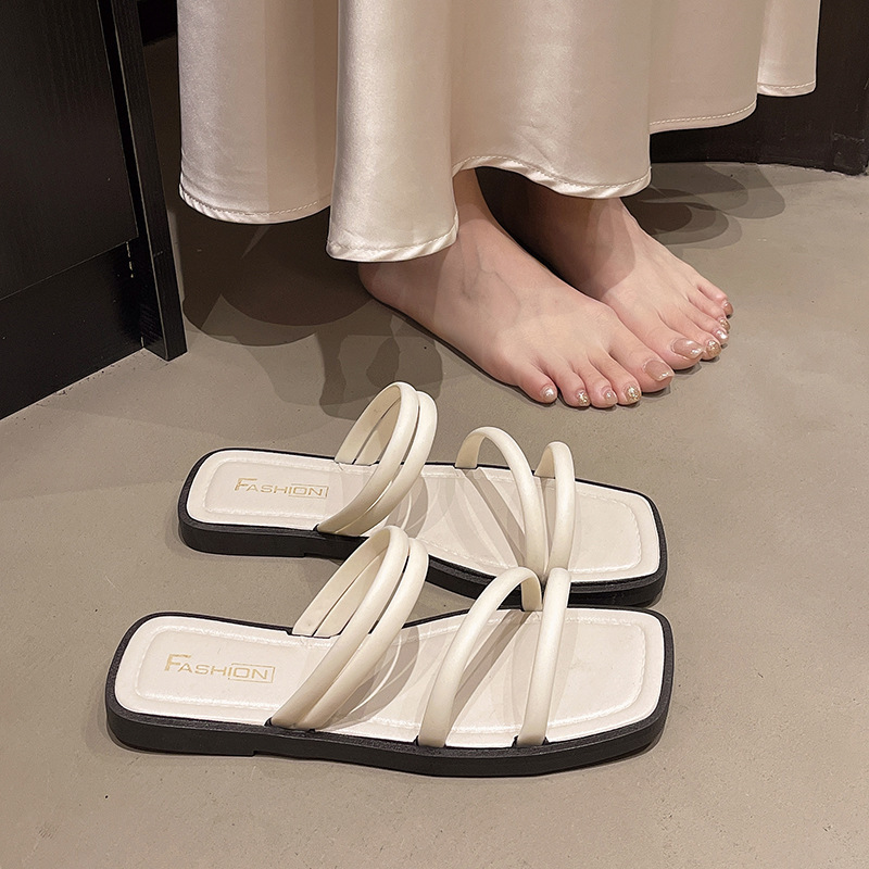 SS-30 2025 신제품 여성용 여름 야외 슬리퍼 패션 슬리퍼